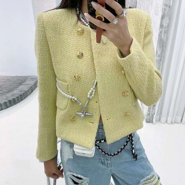 women-fashion-tweed-jacket-Houndstooth-tassel-patchwork-pockets-long-sleeve-coats-female-outwear-elegant-sweet-tops